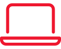 Laptop Icon Rot