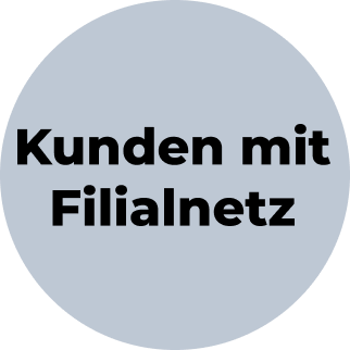 Kunden mit Filialnetz
